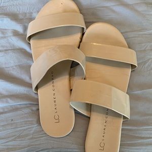 Lauren Conrad nude sandals